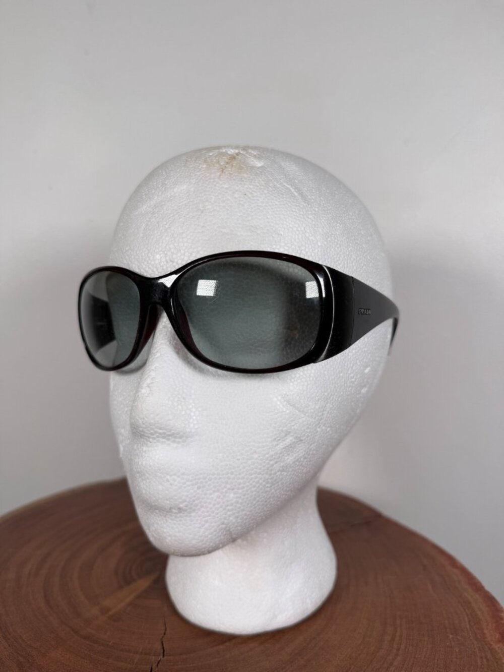 Y2K Vintage Prada SPR07G Sportswear Women's Wrap Sunglasses